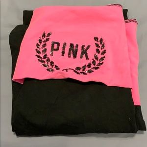 Victoria’s Secret pink yoga pants